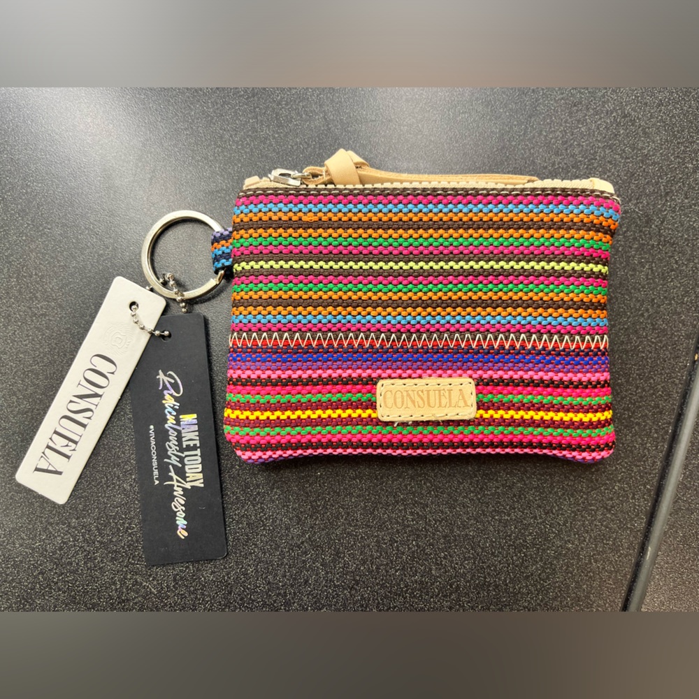 Consuela wallet with key ring